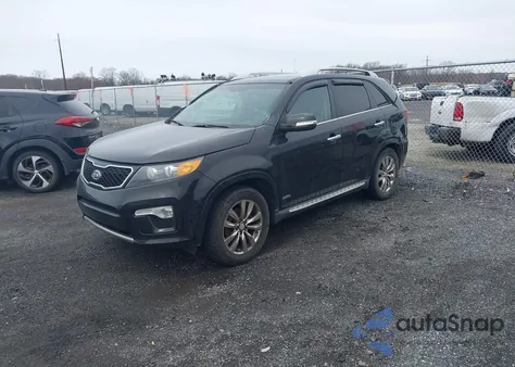 2013 Kia Sorento Sx V6 из США, поврежденный, VIN 5XYKWDA23DG358417